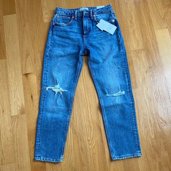 Zara Denim - blue straight leg jeans
